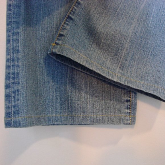 Seven 7 Cropped Ankle Jeans Bootcut Stretch Light Wash Size 28 - Picture 7 of 12